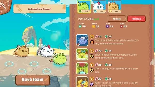 game axie infinity - Axie Infinity: Adventure Mode