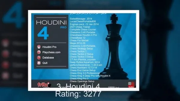 game cờ vua - Houdini Chess