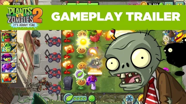 game zombie - Plants vs Zombies 2